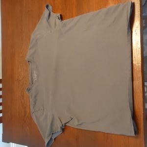 Everlane Gray Organic Cotton Short Sleeve Shirt